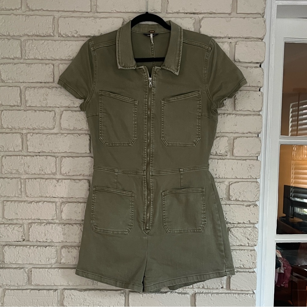 Free People Crvy Lennox Shortsuit